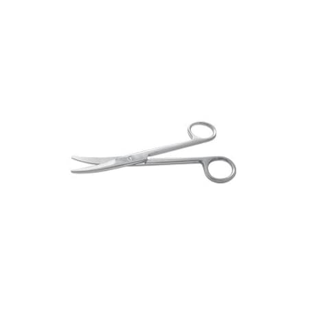 Economy Mayo Scissors, Curved, Economy, Satin, 5.5in, Each 11-116-S